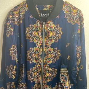 BoohooMAN Men’s Bomber Jacket